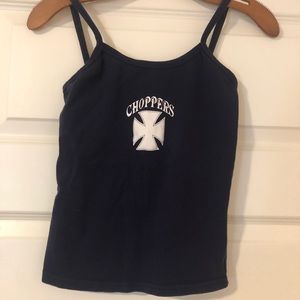 Navy Choppers Tank Top